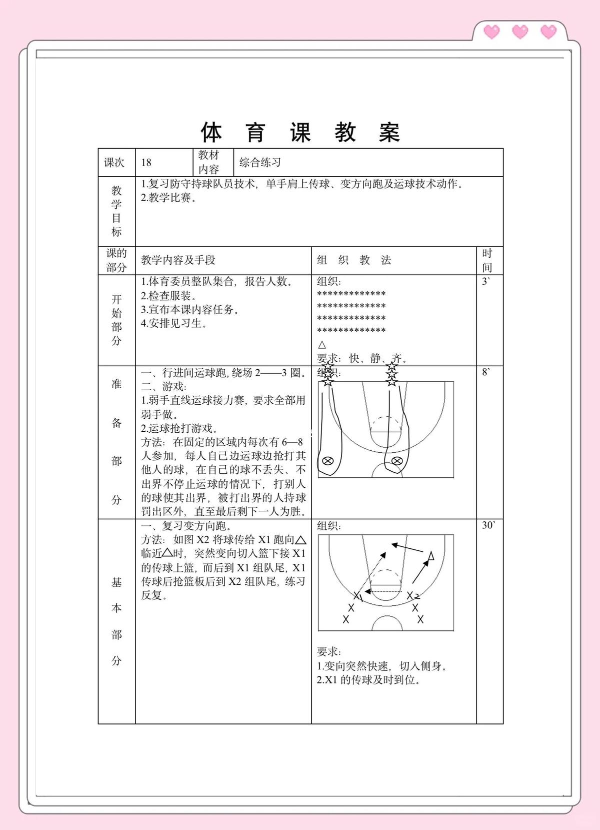 小学生篮球基本功训练方法